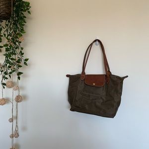 Olive Longchamp Bag
